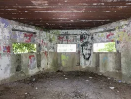 Ligne Maginot - ECLUSE 83 1 - (Blockhaus pour canon) - Chambre de tir