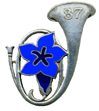 Insigne 87° Bataillon de Chasseurs Alpins 