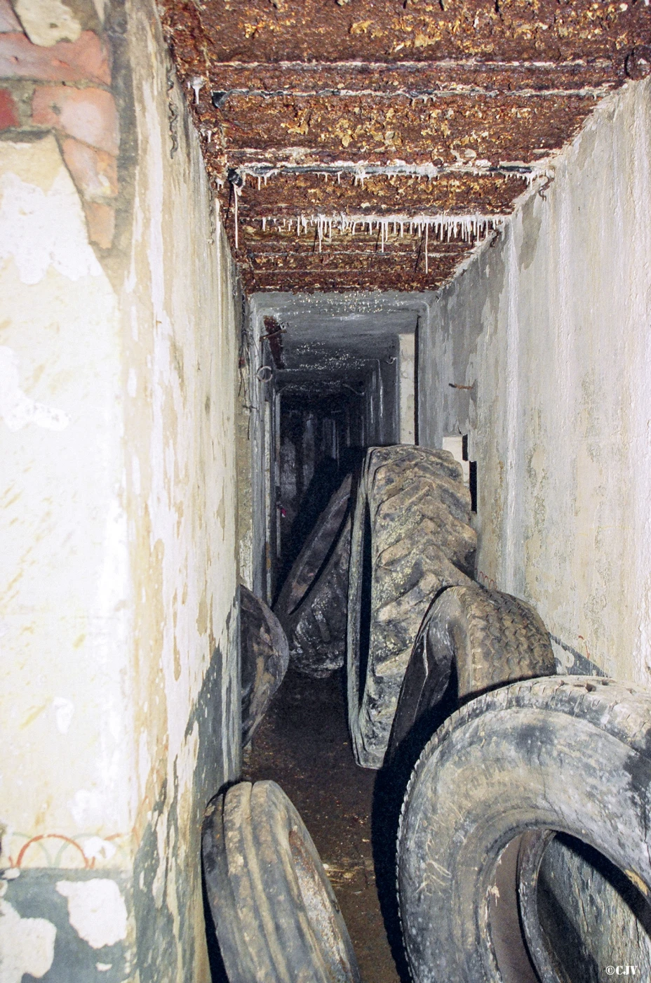 Ligne Maginot - C37 - MARPENT NORD - (Casemate d'infanterie - Simple) - Le couloir.
Propriété privé, demande autorisation