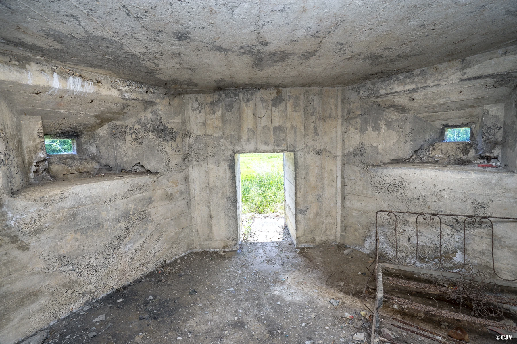 Ligne Maginot - BEF 623 - TROIS MAGOTS 1 - (Blockhaus pour arme infanterie) - L'intérieur