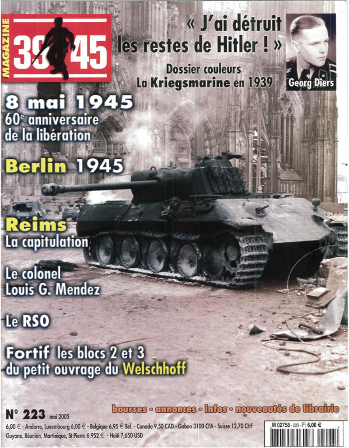 39-45 magazine n° 223 - Le petit ouvrage du Welschoff, les blocs 2 et 3 - KOCH Olivier