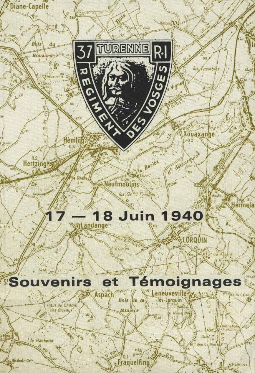 Livre - 17 - 18 juin 1940 - Souvenir et témoignage (A. Coffinier) - A. Coffinier