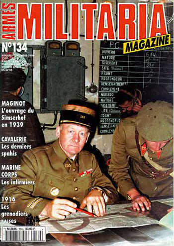 Militaria Magazine n°134 - Au Simserhof, la ligne Maginot ressuscitée (P28-33) - BELLEC Olivier