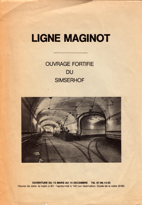 Ligne Maginot - Ouvrage du Simserhof - Collectif