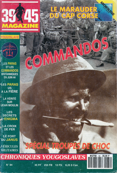 39-45 magazine n° 84 - Le Janus, sentinelle du Briançonnais - Part.1 (pages 44 à 49) - HOHNADEL Alain - SICARD Jacques
